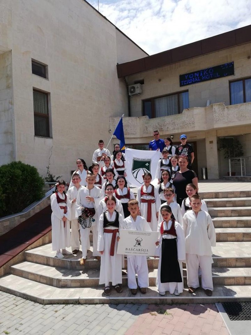 CHILDREN'S FOLKLORE ENSEMBLE WON 3rd PLACE AT FESTIVAL IN BULGARIA