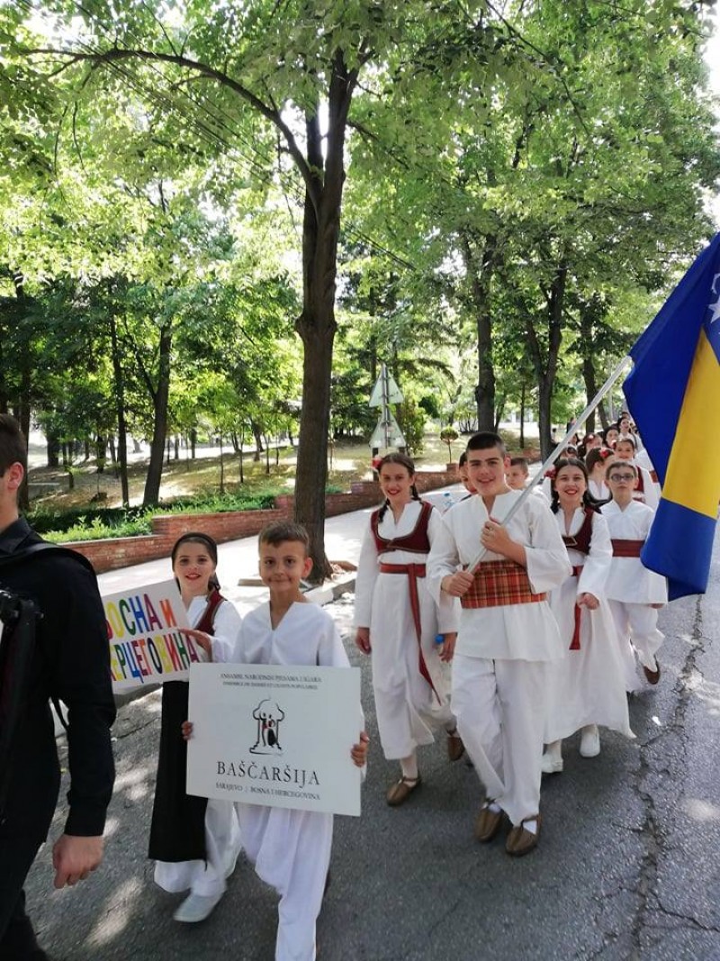 CHILDREN'S FOLKLORE ENSEMBLE WON 3rd PLACE AT FESTIVAL IN BULGARIA
