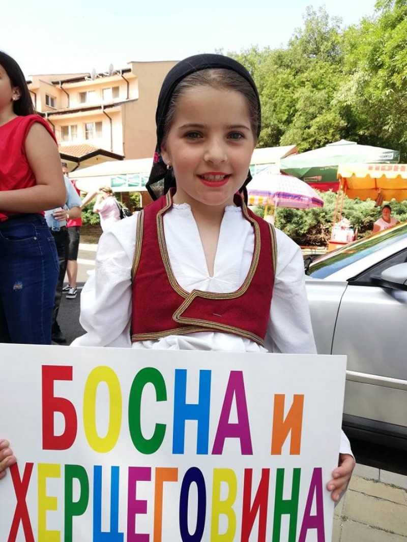 CHILDREN'S FOLKLORE ENSEMBLE WON 3rd PLACE AT FESTIVAL IN BULGARIA