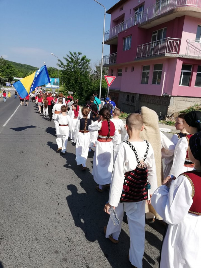 CHILDREN'S FOLKLORE ENSEMBLE WON 3rd PLACE AT FESTIVAL IN BULGARIA