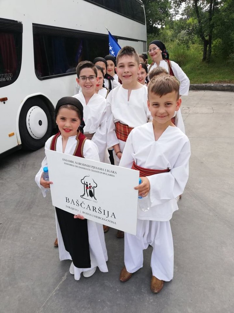 CHILDREN'S FOLKLORE ENSEMBLE WON 3rd PLACE AT FESTIVAL IN BULGARIA