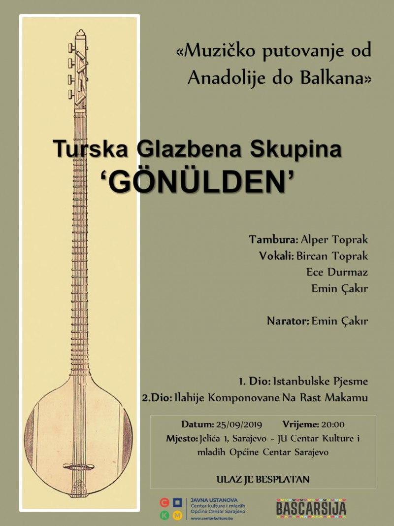 Muzičko putovanje od Anadolije do Balkana