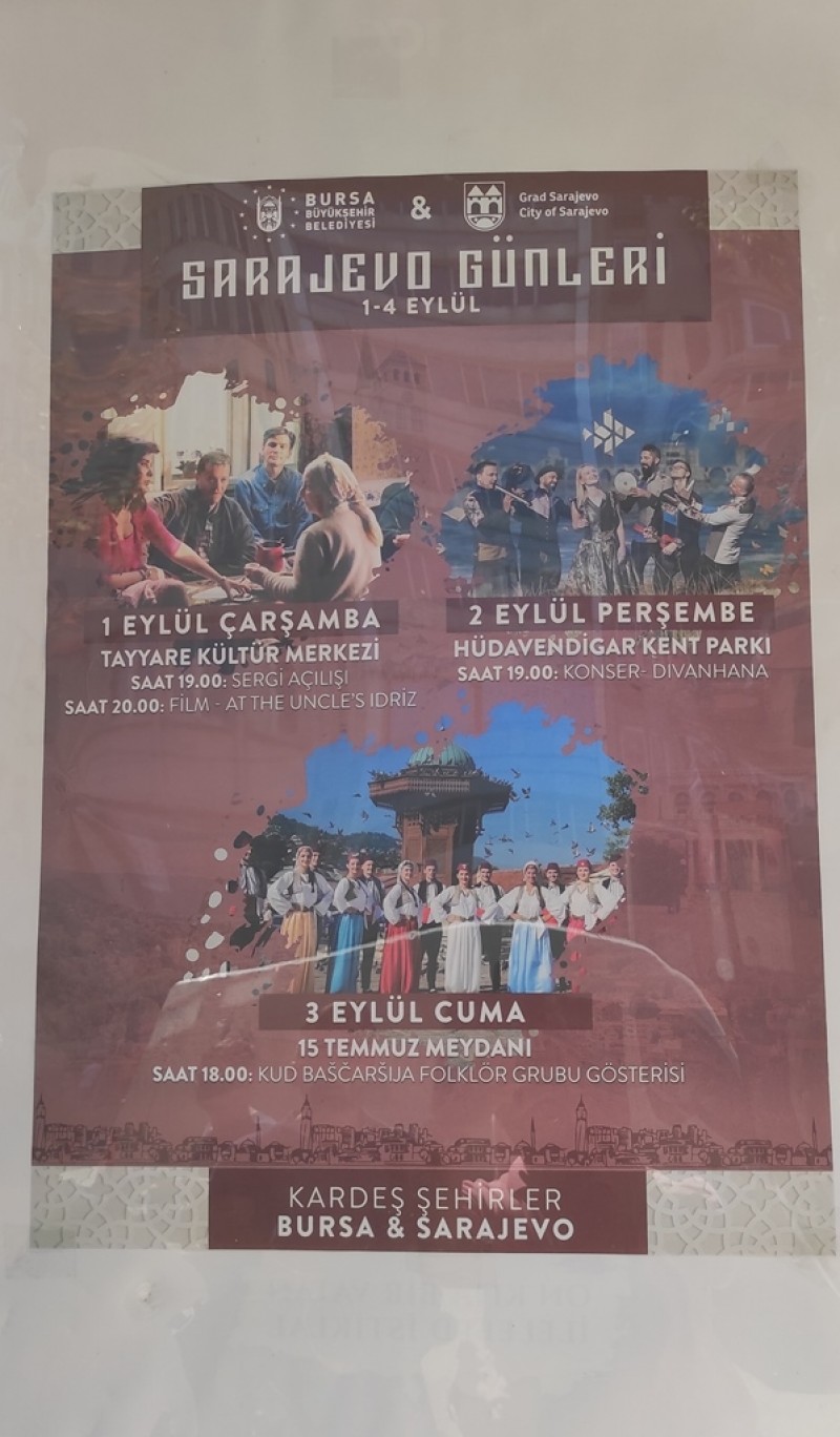 Dani kulture Sarajeva u Bursi