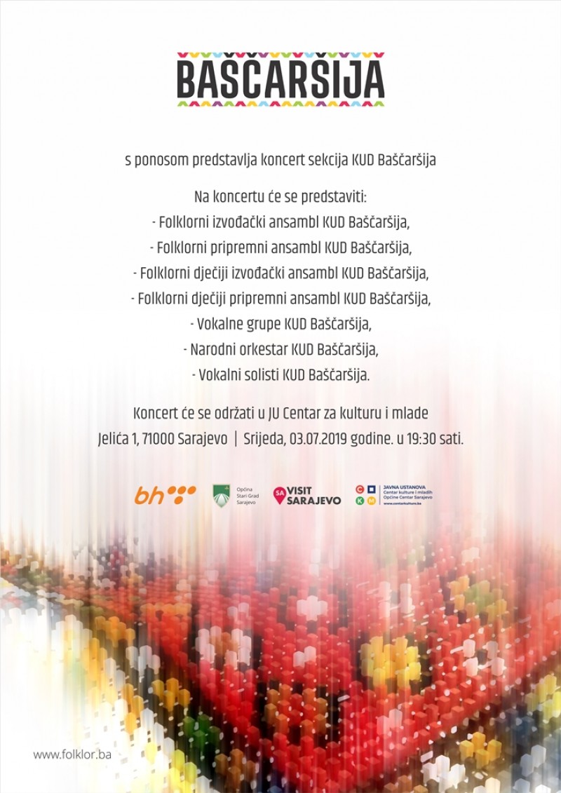 Koncert sekcija KUD Baščaršija