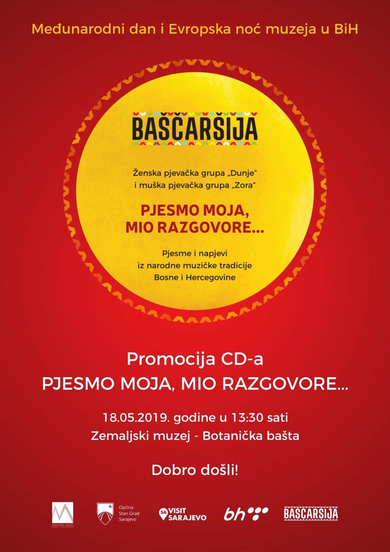 Promocija CD-a Pjesmo moja, mio razgovore...