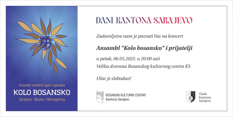 Koncert "Kolo bosansko i prijatelji"