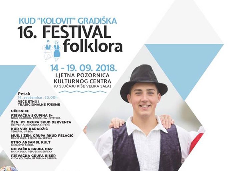 Baščaršija na festivalu folklora „Gradiška jesen“